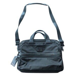 TUMI Black Nylon Laptop/Tablet Case w adjustable shoulder strap